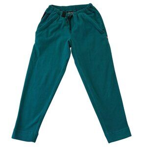 Airblaster Transit Fleece Pant Mens Size XS Green Teal Mountains Ski Winter Warm